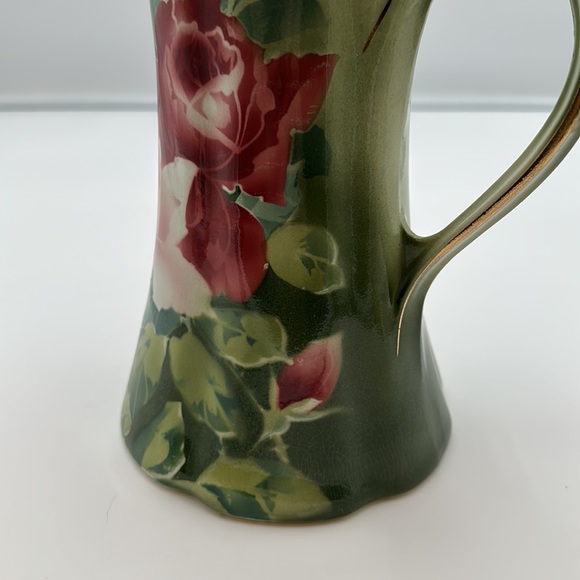 Antique Keller and Guerin Lunville French Porcelain Pitcher - Picture 13 of 16